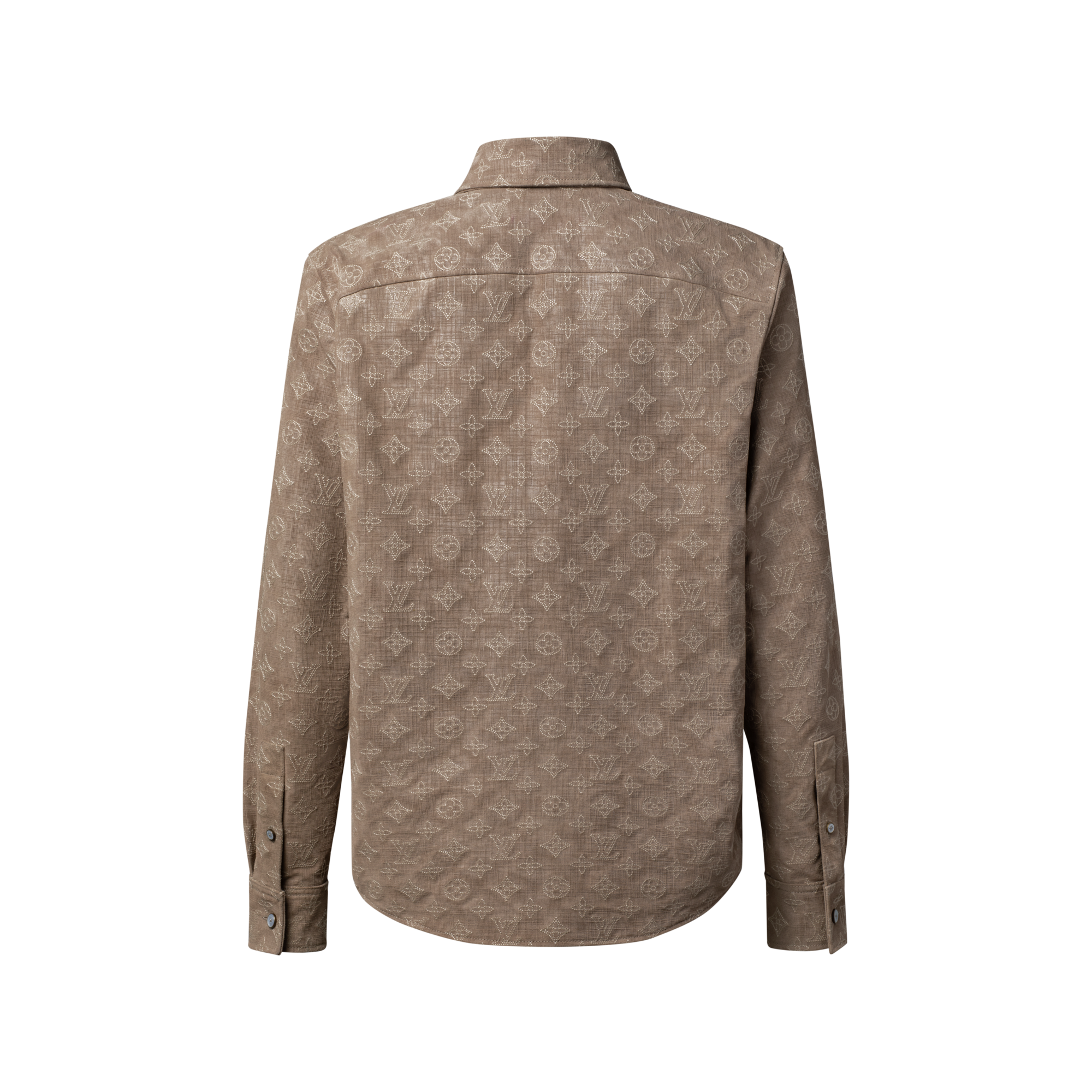 LOUIS VUITTON トランプ シュリンク付 Mink Track Top - Men - Ready-to-Wear | LOUIS VUITTON ®